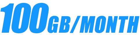 100G/MONTH