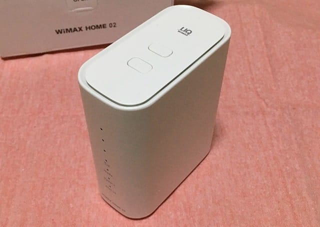 WiMAX HOME 02本体