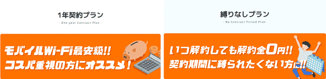 モンスターモバイルの料金プラン