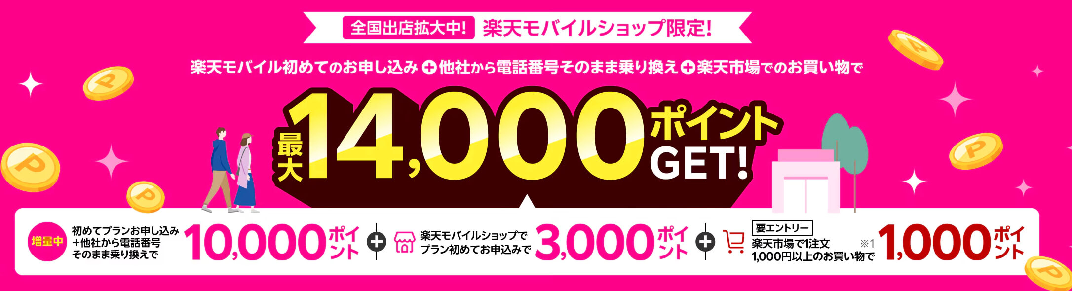 楽天ショップ限定キャンペーン